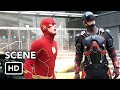 The Flash 8x01 "Flash and Atom vs. Despero" Scene (HD) Crossover Event