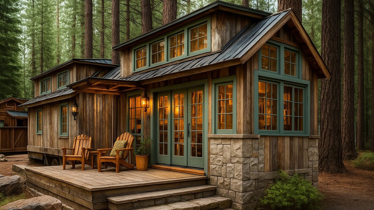 Why This 396 Sq Ft Cottage Is a Dream Forest Getaway