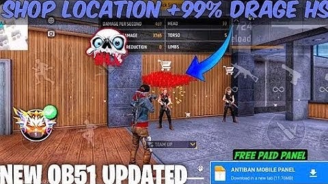 OB51 neck headshot pannel + Hologram hack🎯MIUI Drage 99% hs ||🔥Metadata npc name + headshot pannel