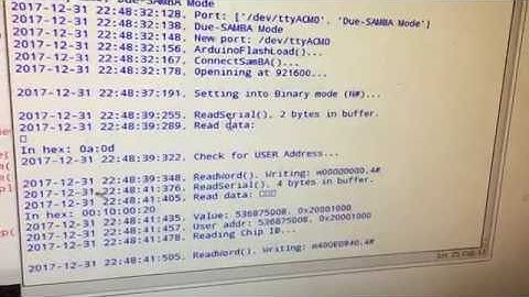 Remote Uploading code to Arduino DUE through web page and raspberry pi3 ( final works part 1 )
