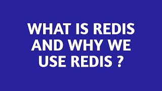 What is Redis And When to use Redis ? | Code Practice