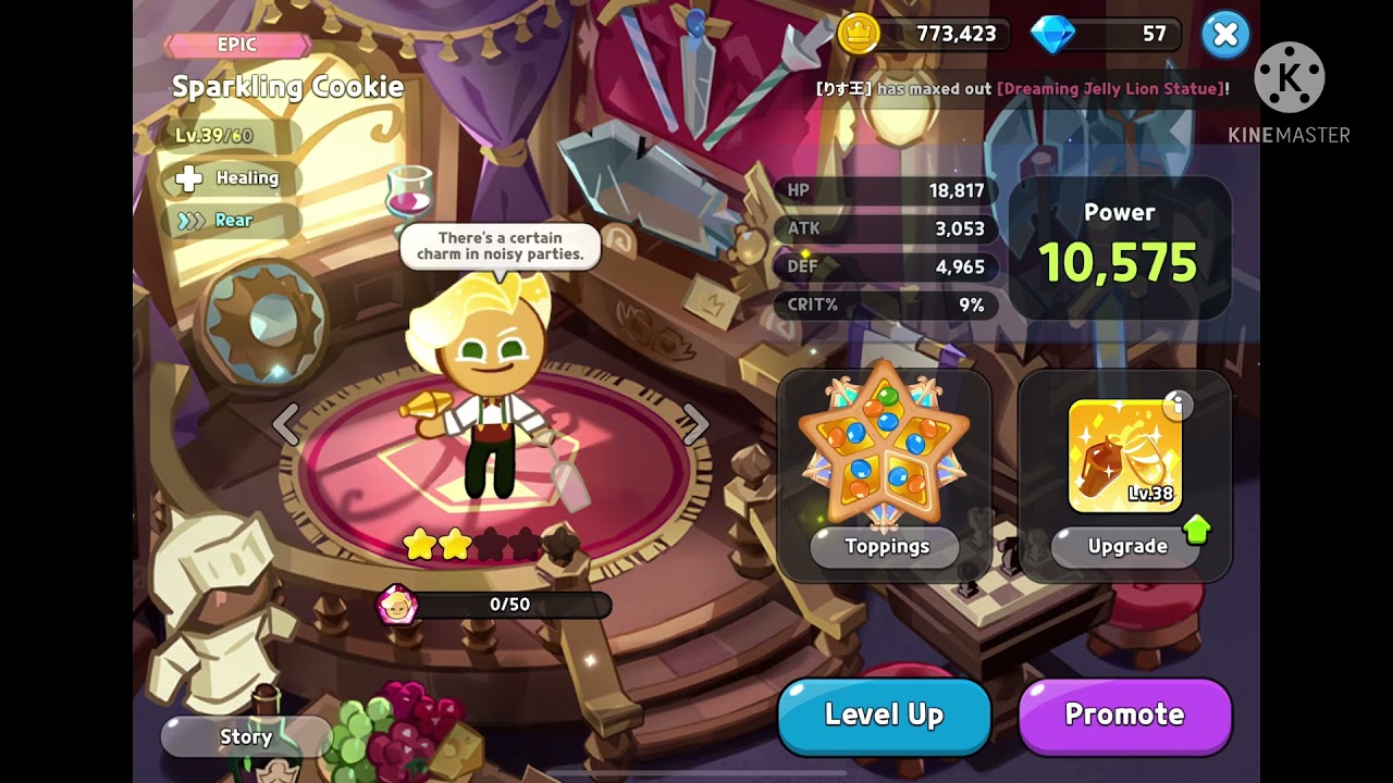 Sparkling Cookie (All Voice Lines) Cookie run Kingdom YouTube