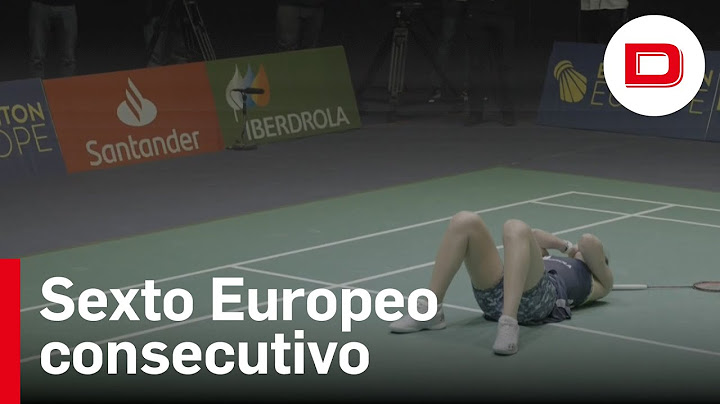 Carolina Marín conquista en Madrid su sexto Europeo consecutivo