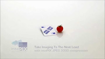JPEG2000 compression by intoPIX