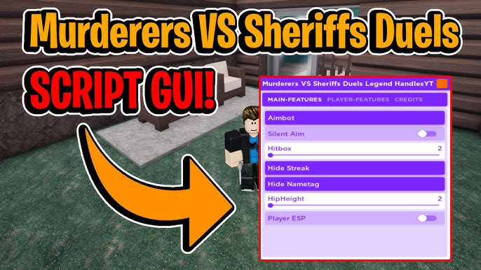 Murderers VS Sheriffs Duels Script Hack Kill Aura Aimbot & ESP - Roblox  Pastebin 2023 