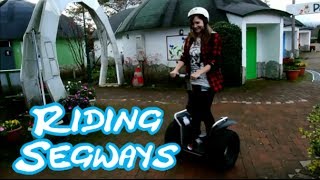 Riding Segways in Japan! セグウェイ乗ってみました！！