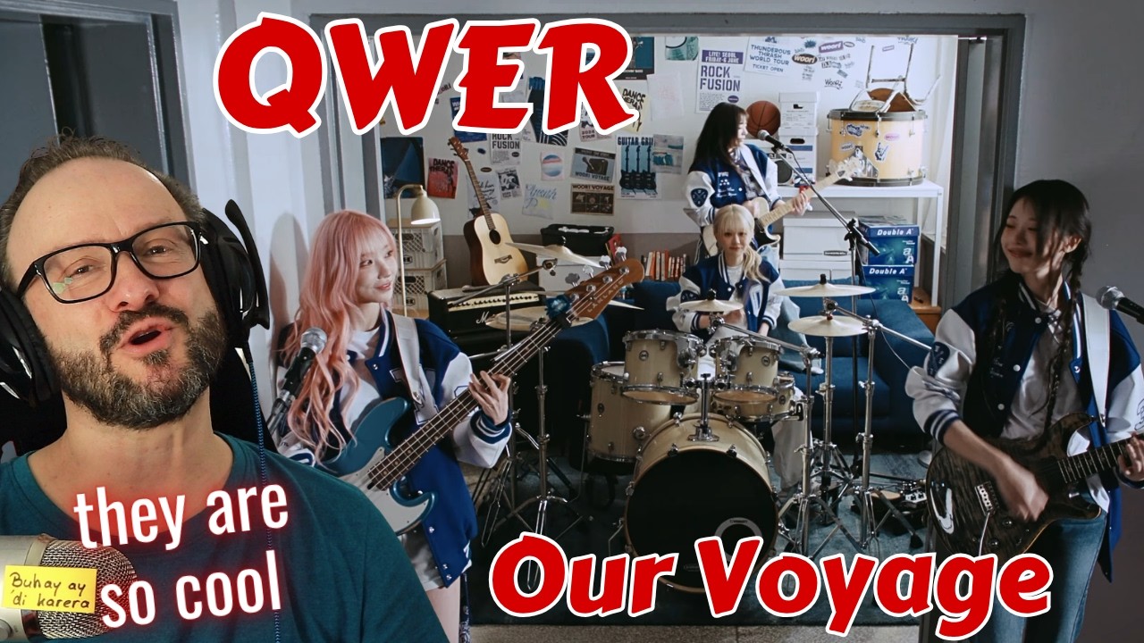 great storytelling!!! QWER 'OUR VOYAGE' Official MV reaction