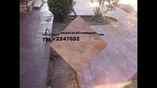 Hormigon impreso 672598634 Las Navas Del Marques