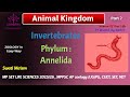 Phylum Annelida : Invertebrate | Animal Kingdom ZOOLOGY | MPSET LS, CUET MP Assistant Professor 2026