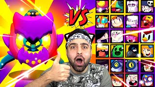 EVE VS TÜM KARAKTERLER ! ŞOK OLDUM ! BRAWL STARS !