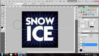 Tutorial Photoshop: Estilo hielo en Texto - Especial de Navidad - 1