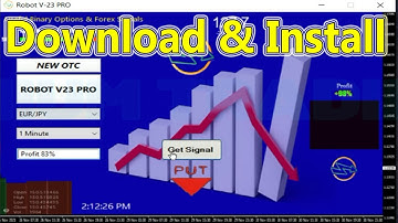 Download & Install Now High Performance Robot V-23 Pro For Binary Trading