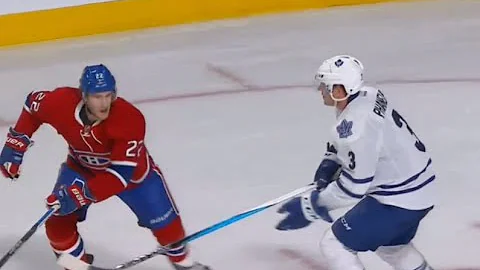 Phaneuf Goes After Weise Following Big Hit (10/24/...