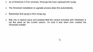 Updating npcap
