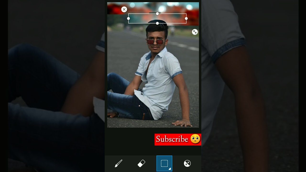 30 second me photo editing ! picsArt ! by DevA RajpuT