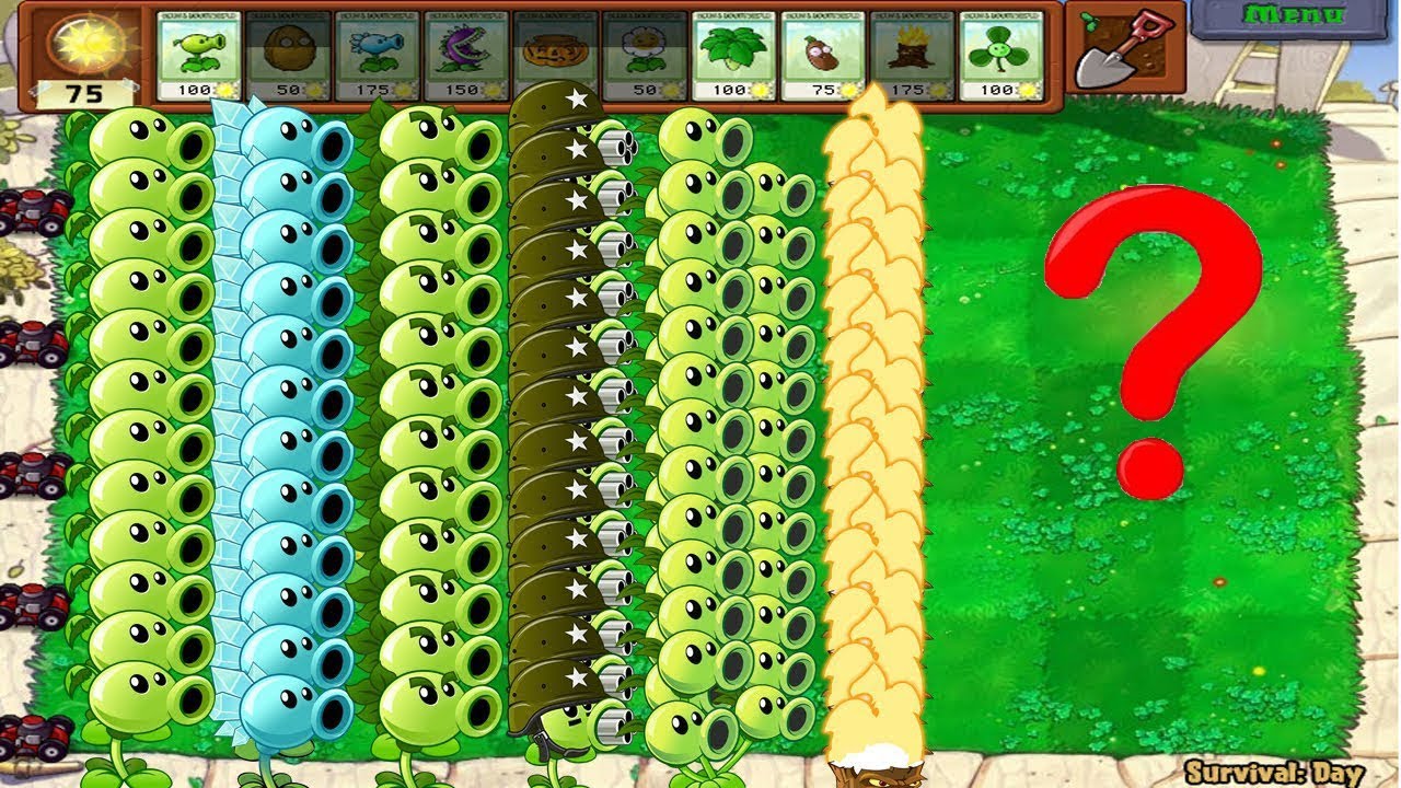 Plants vs Zombies Hack - All Pea PvZ Mod PvZ 2 Pak - YouTube