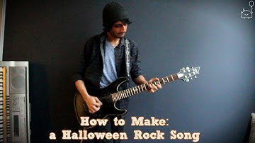 How To: Make a Halloween Rock Song in 6 Min or Less (+ Full Song at the End) || Shady Cicada