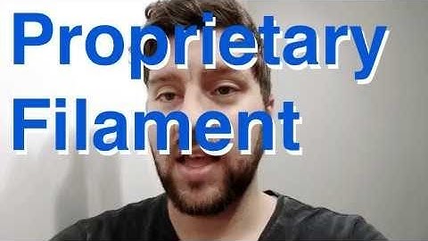 Dremel DigiLab 3D45 - Quick Note about Proprietary Filament