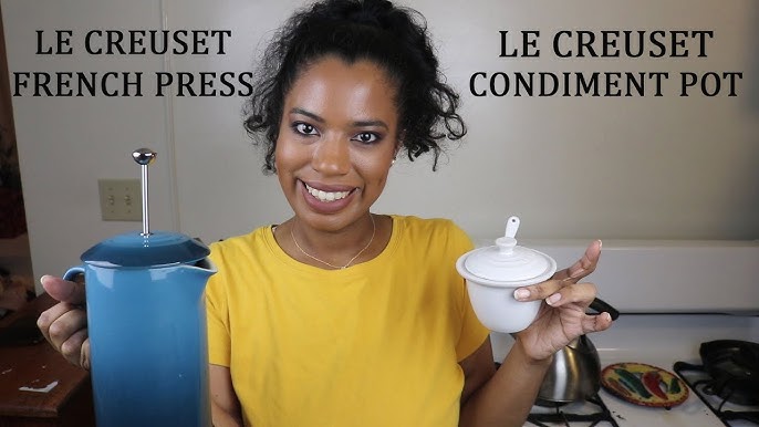 LE CREUSET French Press FULL REVIEW - coffee and tea maker! is it worth it?  