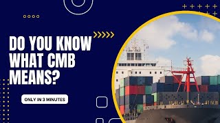 Do you know what CBM means in the Shipping industry