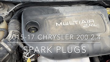 2015-17 CRYSLER 200 2.4L spark plug replacement!!! #sparkplug #chrysler200 #mechanic #easyfix