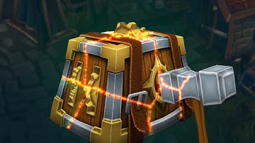 50 Year Old Man " Smashing Skulls"  Bounty Hunter  Smithing Gear, Maximize Movement Speed! Eternium 