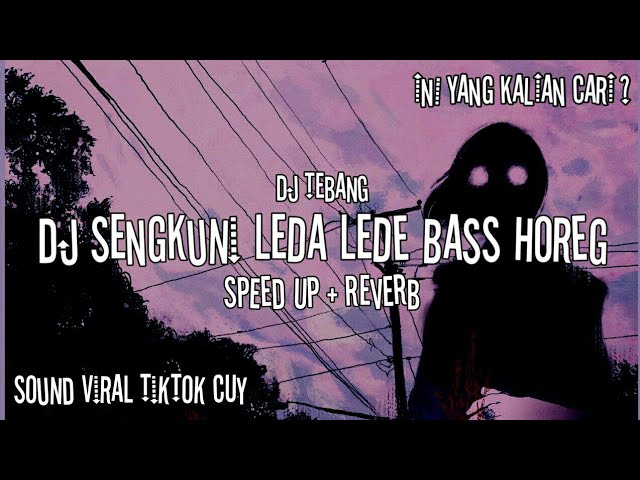 DJ SENGKUNI LEDA LEDE BASS HOREG (Speed Up + Reverb) class=