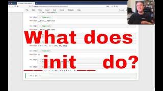 What does Python's __init__ method do?