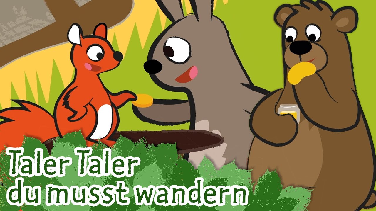 Taler, Taler, du musst wandern Kinderlieder die kleine Eule & ihre Freunde YouTube Taler, Taler, du musst wandern Kinderlieder die kleine Eule & ihre Freunde YouTube