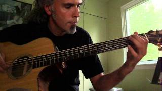 quotTensionquot Fingerstyle Improvisation Taylor 8 String Baritone Guitar