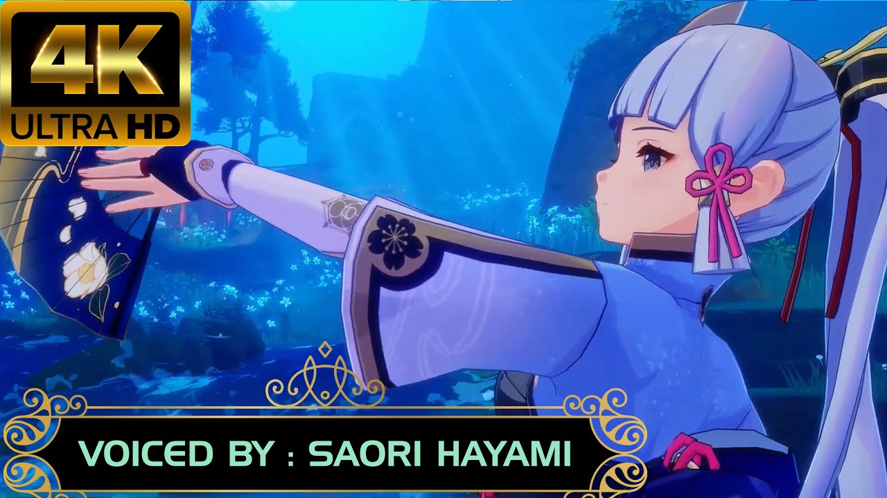 Ayaka Voice Lines (Japanese) complete with Max Ascension & Friendship ...