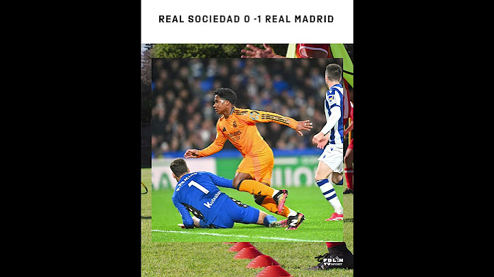 Real Sociedad 0 -1 Real Madrid