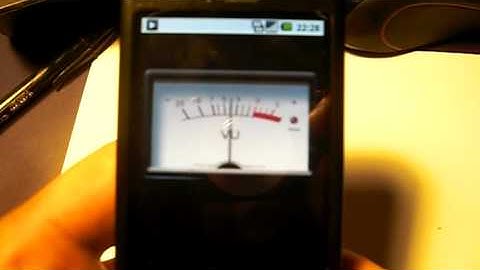 HTC G1 Android 2.1 AOSP Eclair v1 with full LIVE WALLPAPERS VU METER