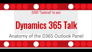 Anatomy of the Dynamics 365 for Outlook App
