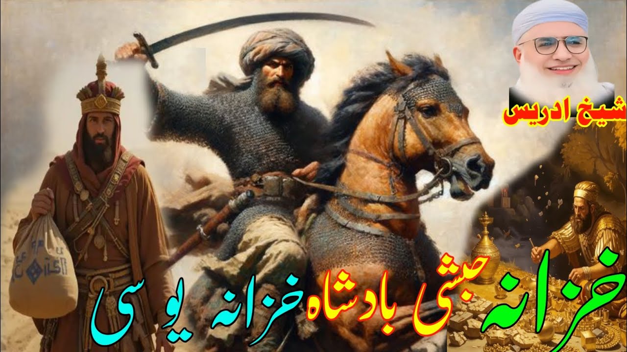 Pashto Bayan /Shikh Idris sibخزانہ حبشی بادشاہ خزانہ یوسی