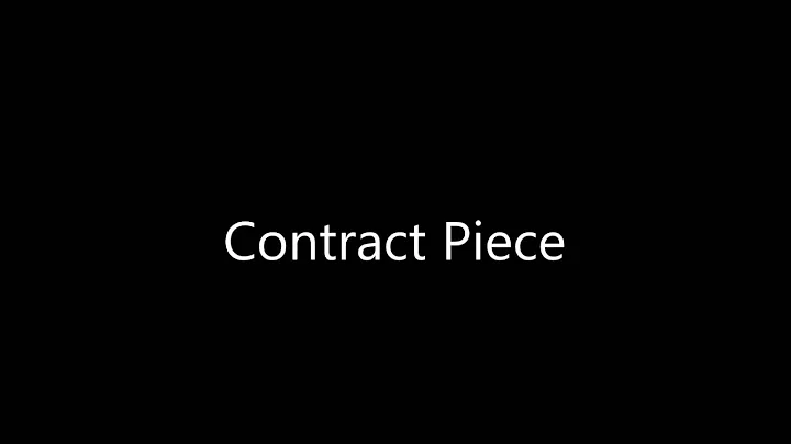 Contract piece mix