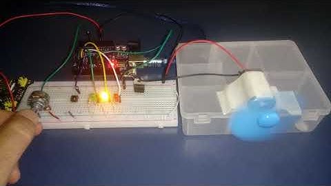 Controlando um motor DC com Arduino, transistor e potenciômetro - Arduino #Intermediário I05