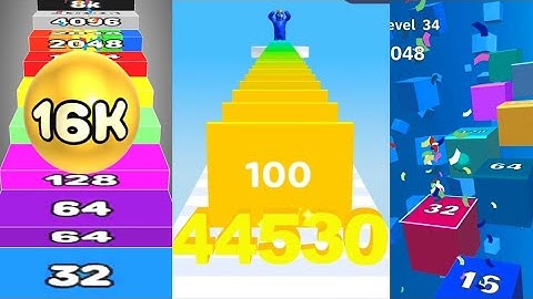 Number Ball 3D Merge Games vs Ball Ladder 2048 vs 2048 Challenge Merge Number Run Rush #cutiepie22yt