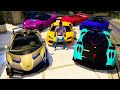 GTA 5 - Stealing Luxury Cars with Franklin! (Real Life Cars #83)