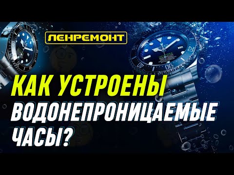 КАК УСТРОЕНЫ ВОДОНЕПРОНИЦАЕМЫЕ ЧАСЫ?
