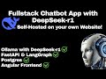 Deploy Your Own AI Chatbot (DeepSeek-r1): Angular + FastAPI + Postgres + Ollama