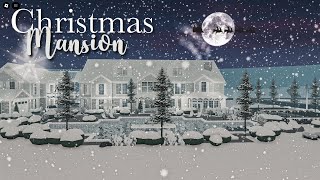 CHRISTMAS MEGA MANSION BLOXBURG SPEEDBUILD WITH GUEST HOUSE AND POOL CHRISTMAS MEGA MANSION BLOXBURG SPEEDBUILD WITH GUEST HOUSE AND POOL