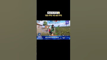 120 fps vs 60 fps Difference💩 #gamingskills #bgmishorts #bgmifunny #120 #60fps #gaming