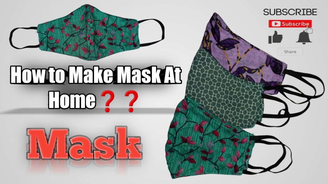 How To Make Mask Mask Mask Making ideas Mask Banane ka tarika
