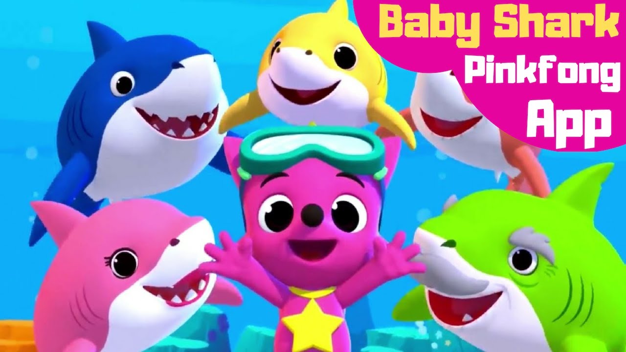 Baby shark different versions and games, Pinkfong sing and dance animal songs - Educational app