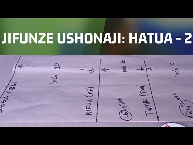 JINSI YA KUJIFUNZA USHONAJI HATUA-2 class=