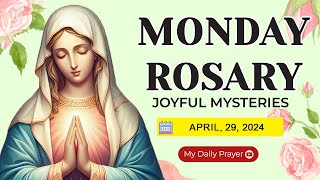 HOLY ROSARY PRAYER: JOYFUL  MYSTERIES 🟡 APRIL 29 2024🌹MY DAILY PRAYER🌹 PRAY FOR  ALL GOD'S BLESSINGS