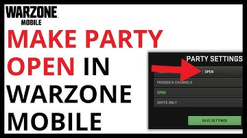How to Make Party Open on Warzone Mobile [QUICK GUIDE]