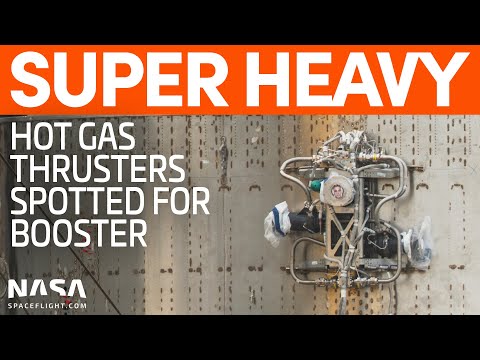 Super Heavy's Hot Gas Thrusters Spotted | SpaceX Boca Chica