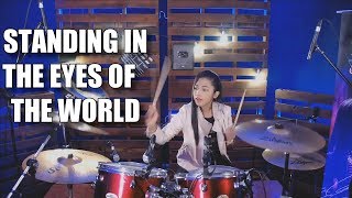 Ella - Standing in the eyes of the World Drum Cover Nur Amira Syahira chords